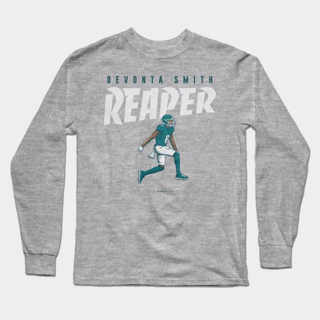 Devonta Smith Reaper Long Sleeve T-Shirt by Chunta_Design